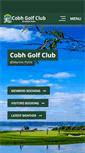 Mobile Screenshot of cobhgolfclub.ie